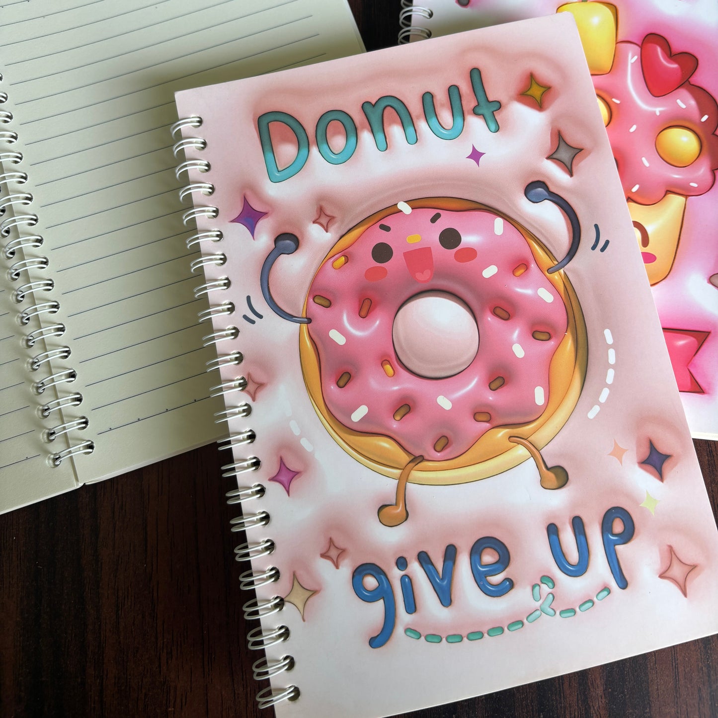 Dessert-Themed A5 Spiral Diary