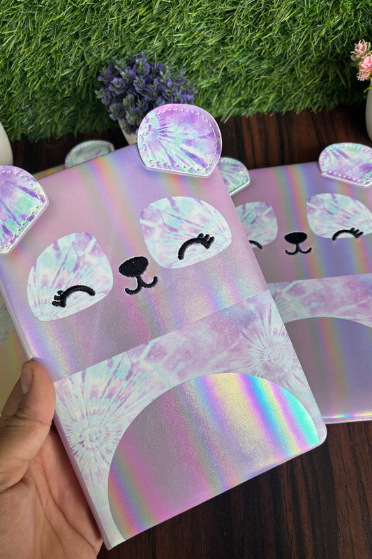 Cute holographic A5 diary