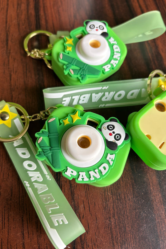 Panda Projector Keychain