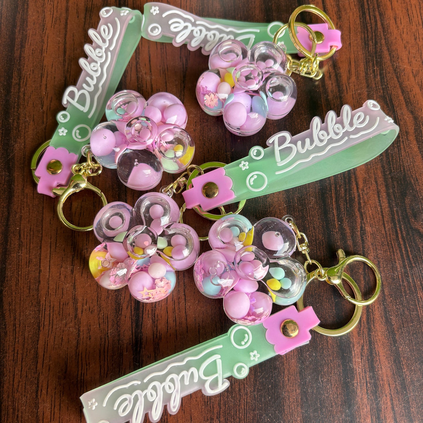 Premium Bubble Water Keychain