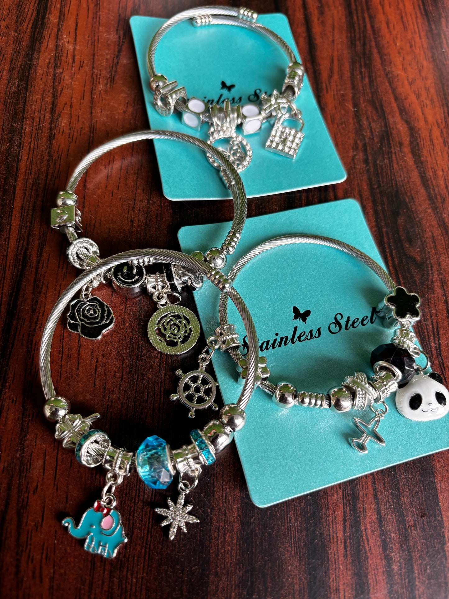 Floral Wrist Bracelets Collection