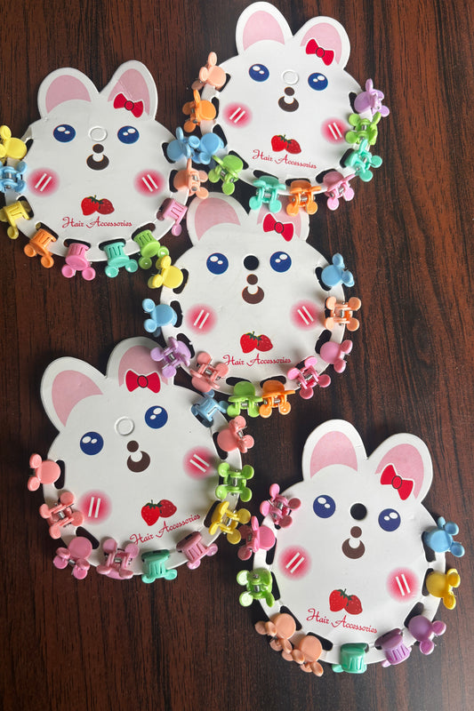 Adorable Mini Hair Clips for Kids
