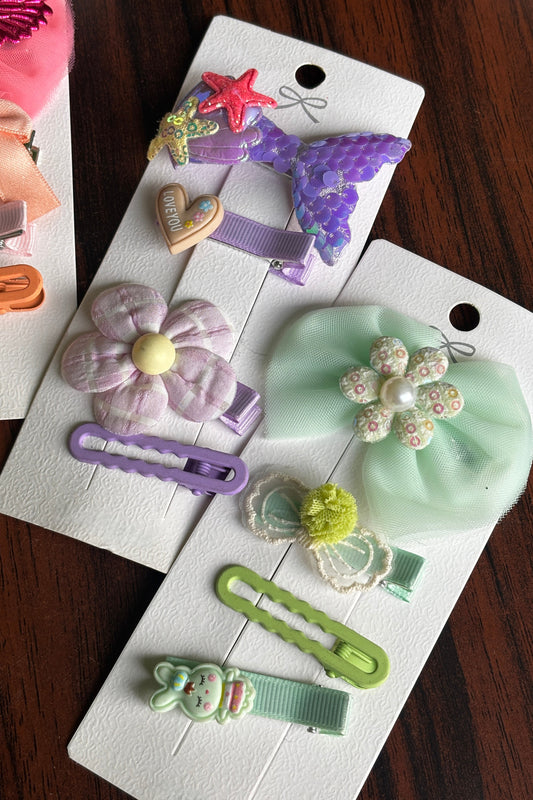 Cute clip set for kids
