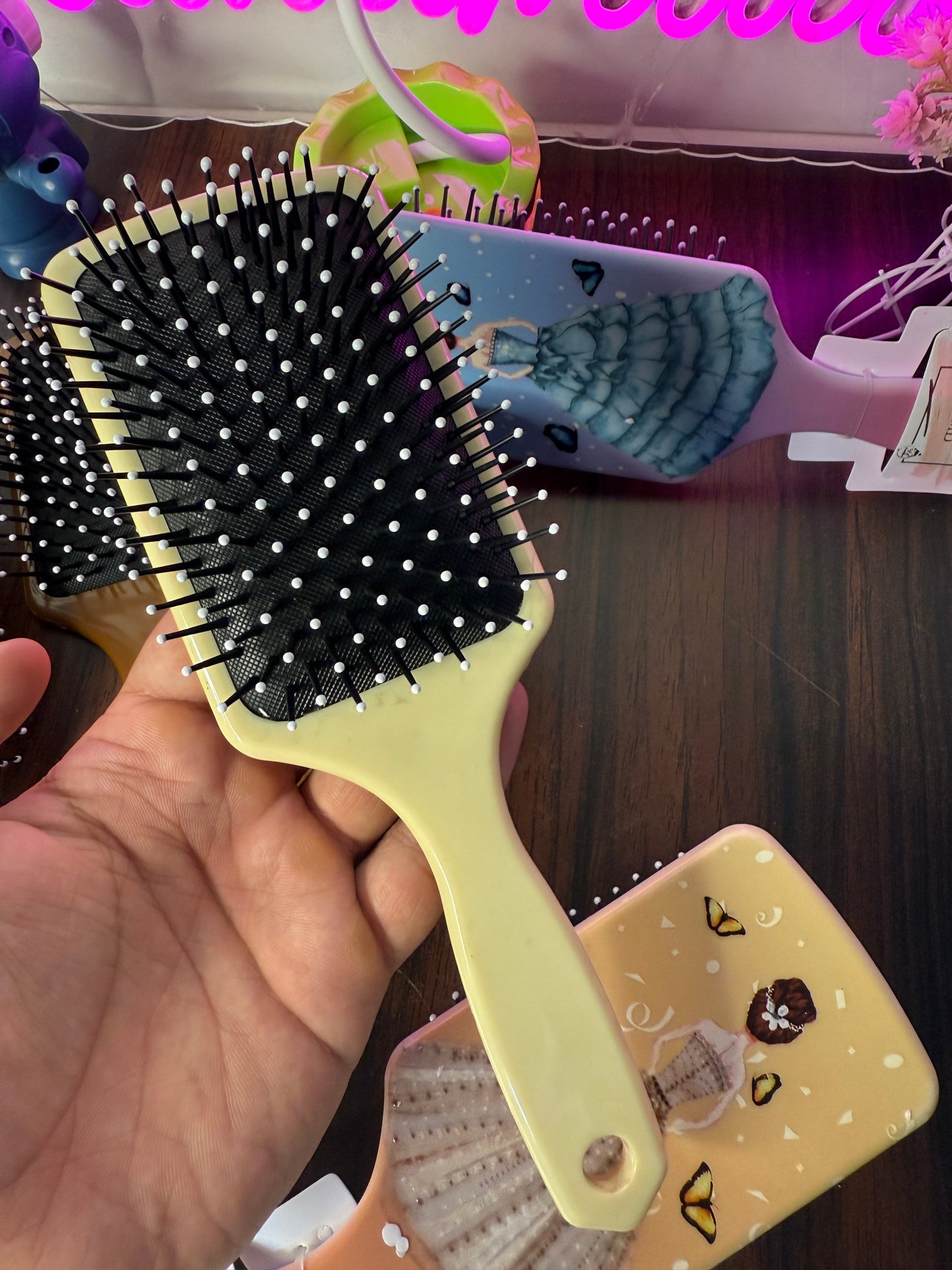 Aesthetic Paddle Hair Brush