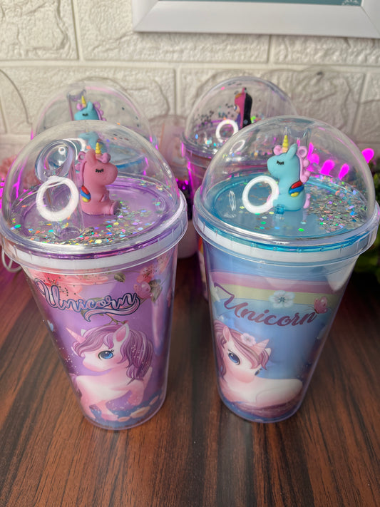 Unicorn Glitter Sipper
