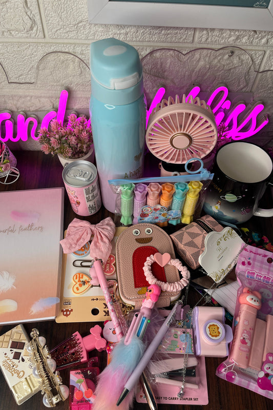 Kawaii Stationery & Accessories Hamper