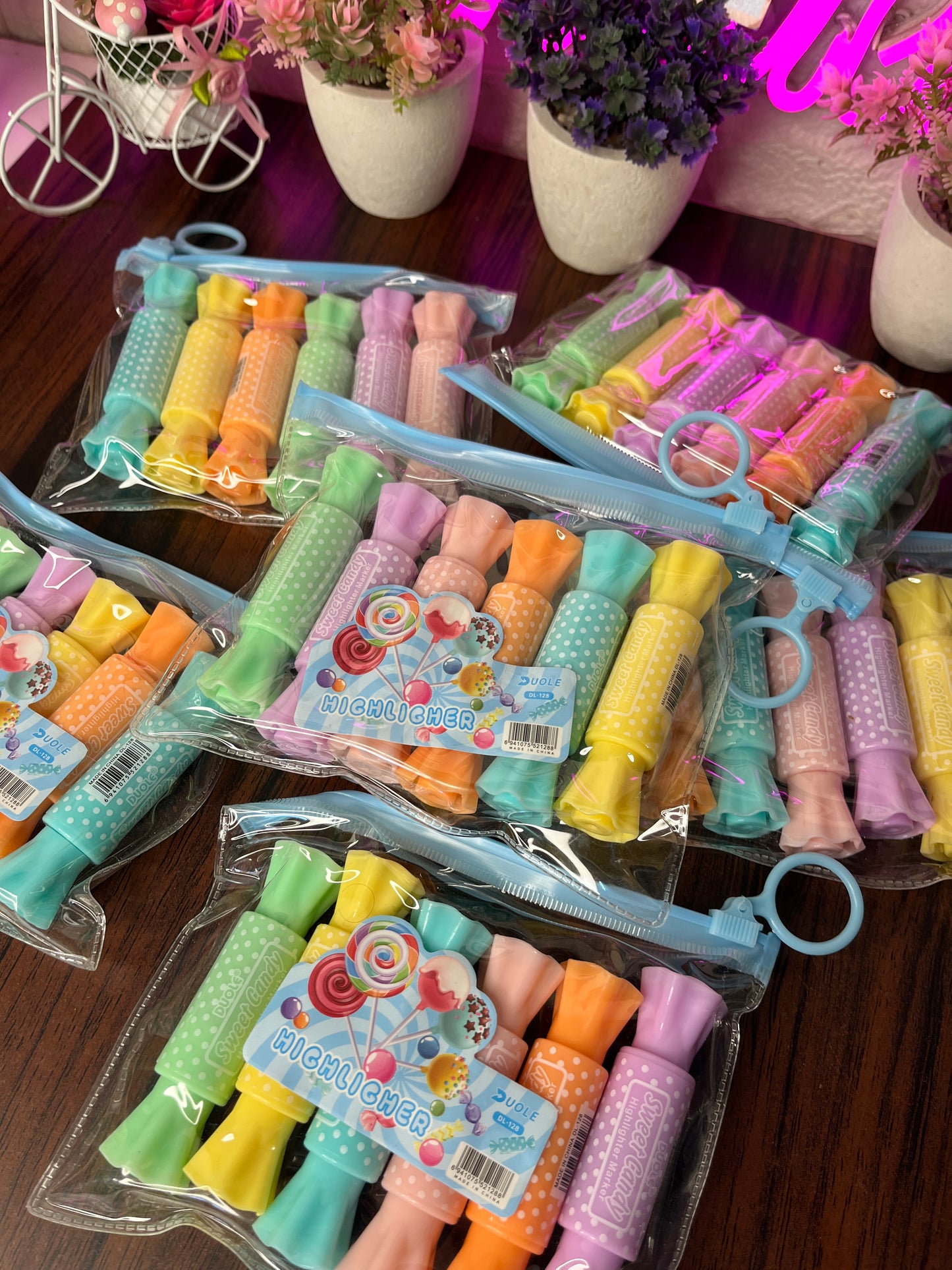 Candy Highlighter Set β Cute & Colorful!