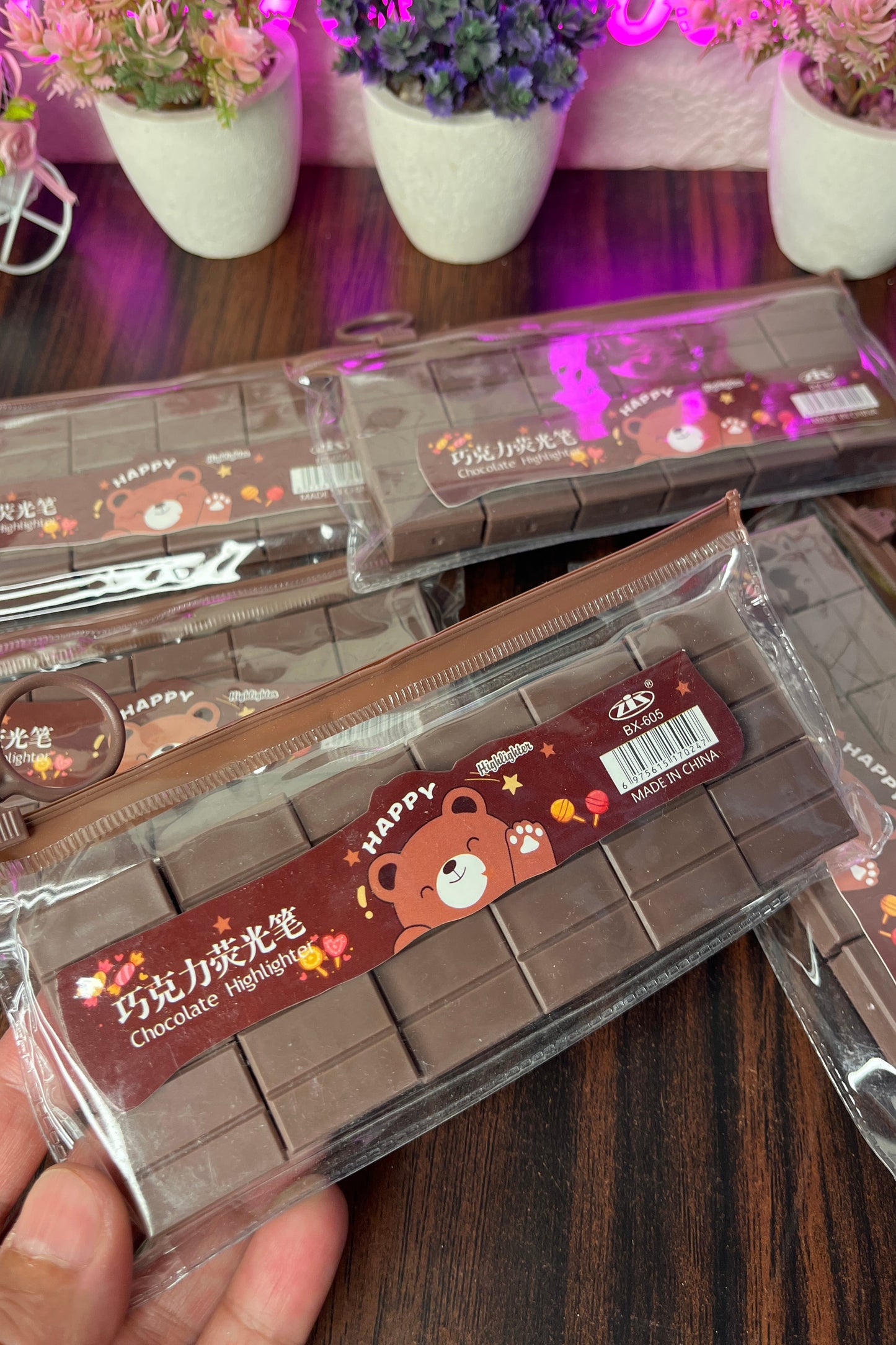 Chocolate Bar Highlighter Set