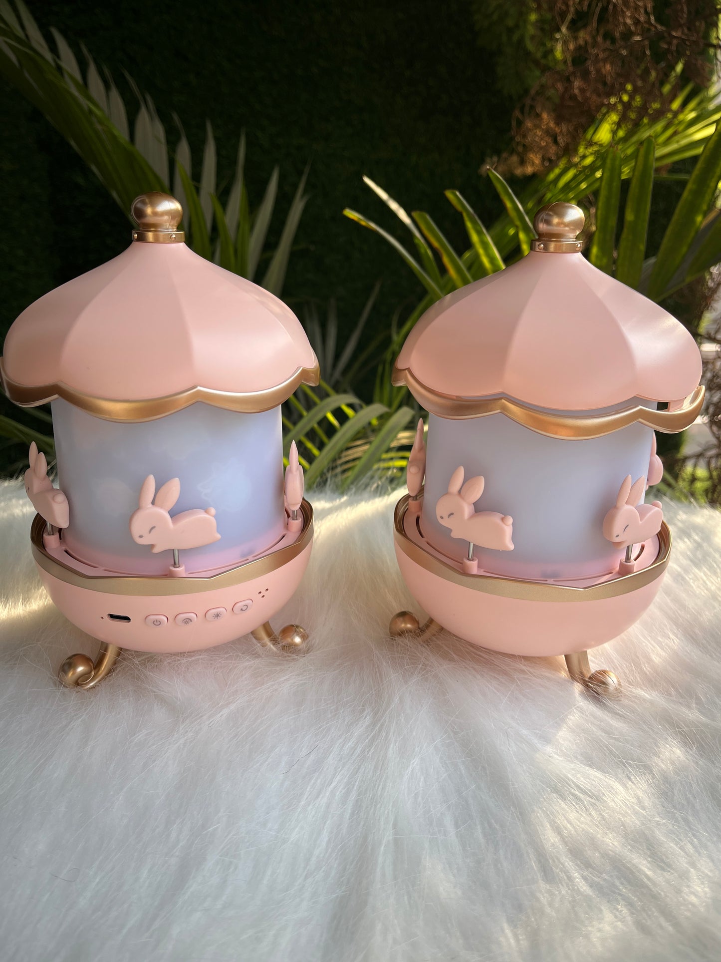 Rotating Bunny Lamp
