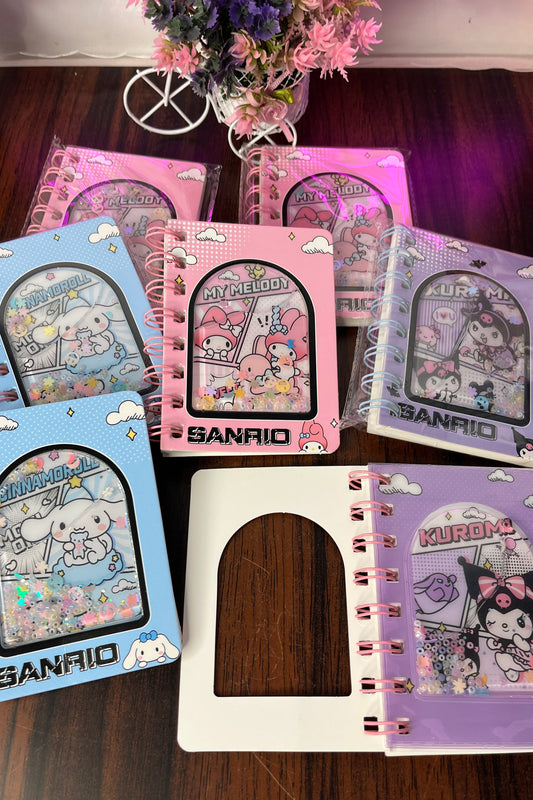 anrio Glitter Water Mini Diarie