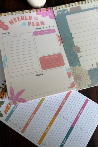 Spiral Weekly Planner