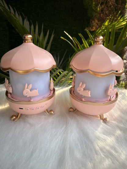 Rotating Bunny Lamp