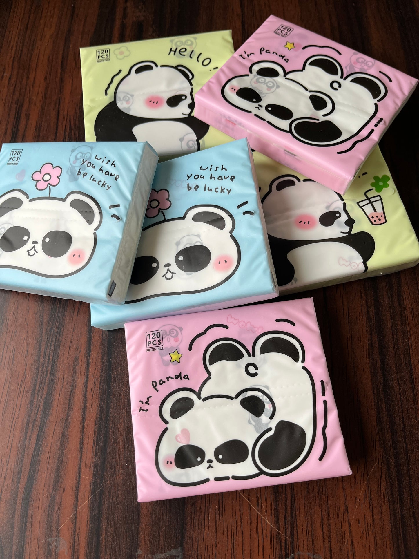 Panda Fancy Tissue Pack