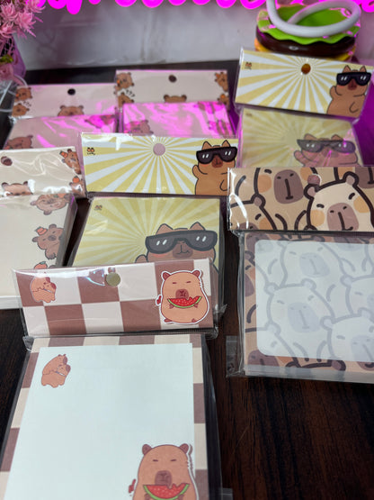 Capybara Sticky Notes